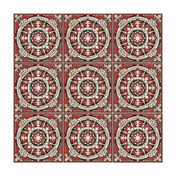 Red y negro vintage — vista 2