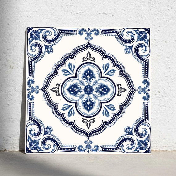 Galician azul y blanco — vista 3