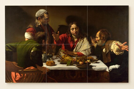 Mural de cerámica "La cena de Emaús" — vista 3