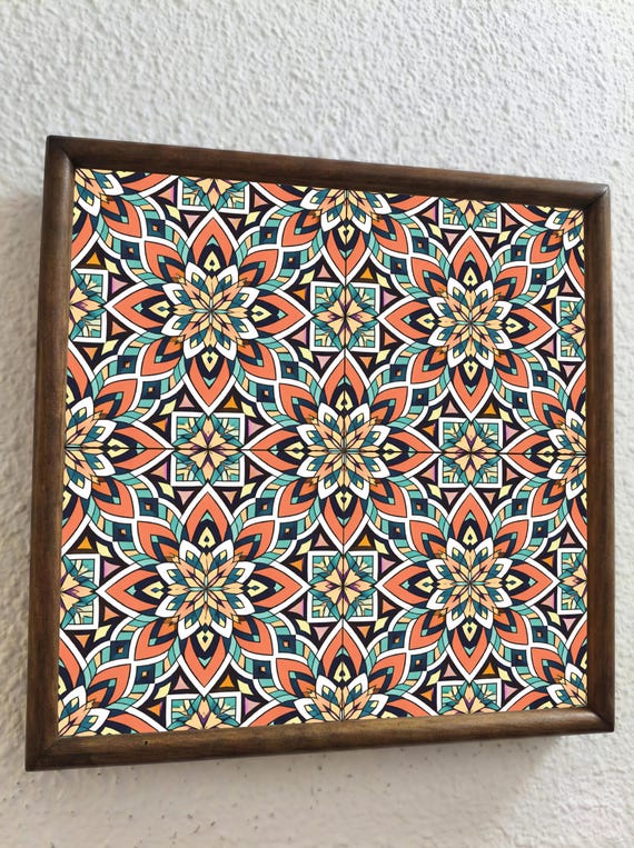 Mosaico mediterráneo geométrico