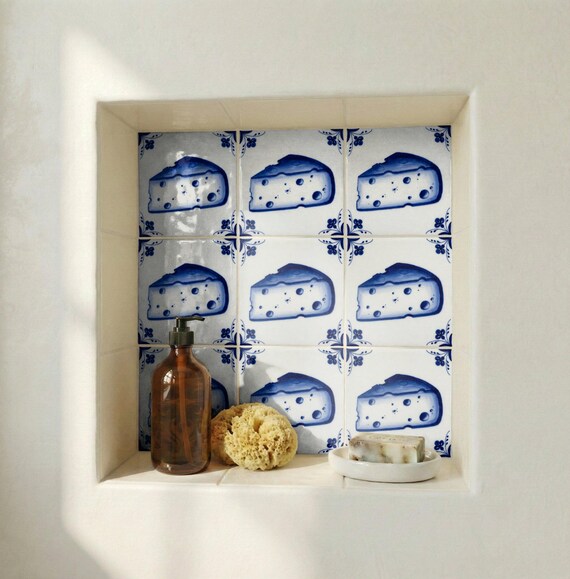 Queso en azul de Delft — vista 4