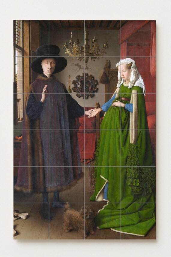 El retrato de Arnolfini de Jan van Eyck — vista 2