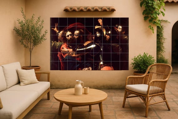 Mural de cerámica "El Capturado de Cristo" — vista 4