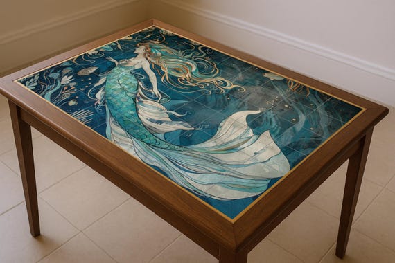 Mural de sirena nórdica