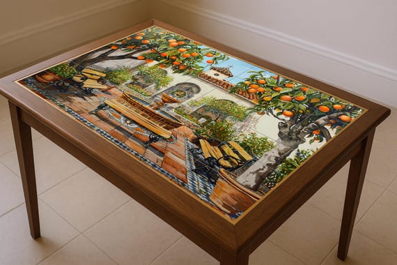 Mural de patio español — vista 4