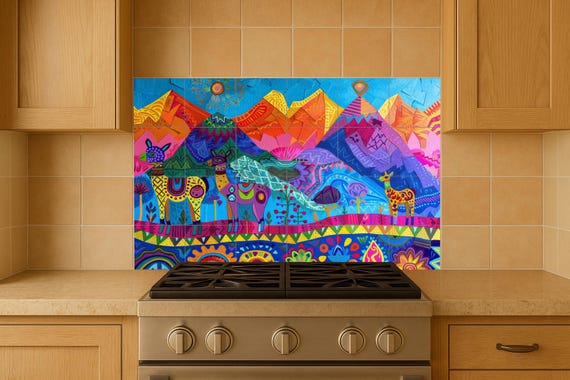 Mural de espíritu andino — vista 4