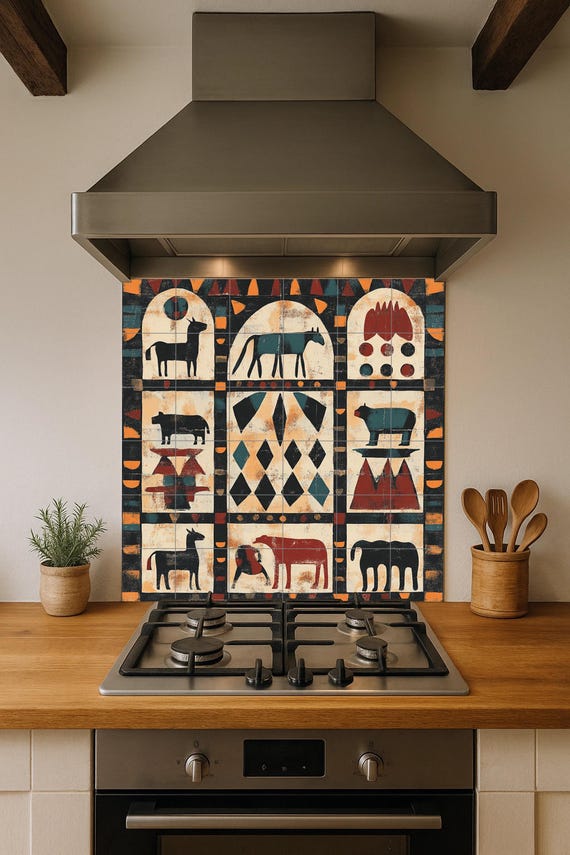 Mural nubio sudanés