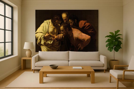 Mural de cerámica "La incredulidad de Santo Tomás" — vista 3