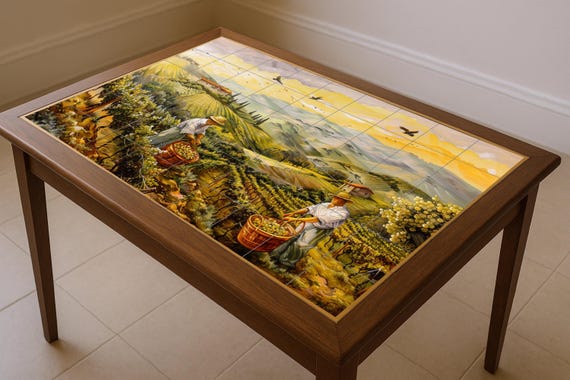 Mural de viñedo — vista 4
