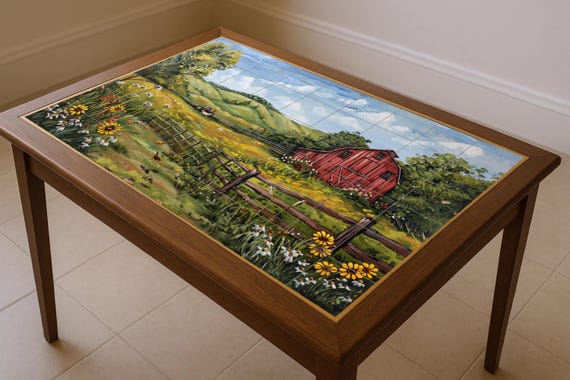 Mural de una granja americana — vista 4
