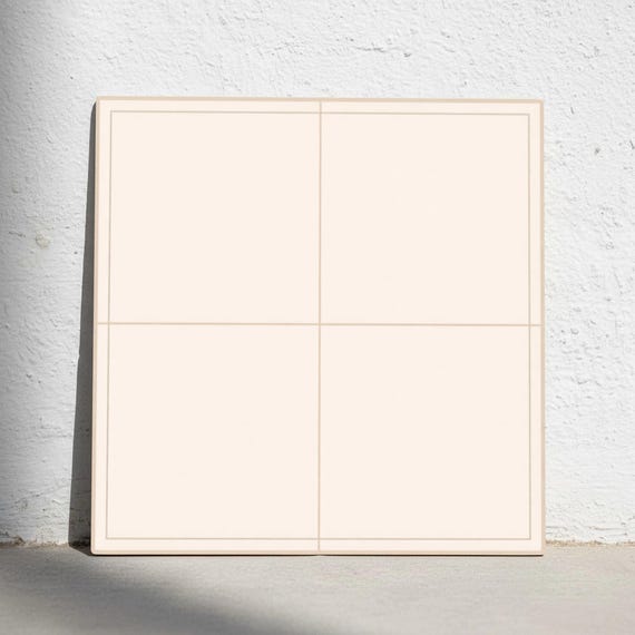 Mediterráneo minimalista — Azulejo decorativo de Cerámicas La Noria