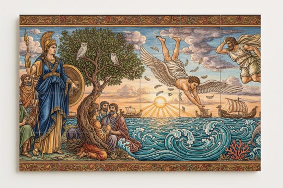 El vuelo de Ícaro — vista 2