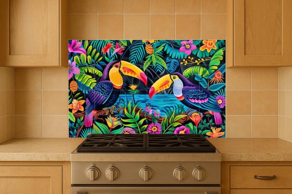 Mural de la selva de Costa Rica — vista 4