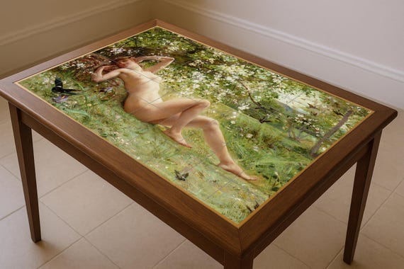 Mural de diosa de la primavera — vista 4
