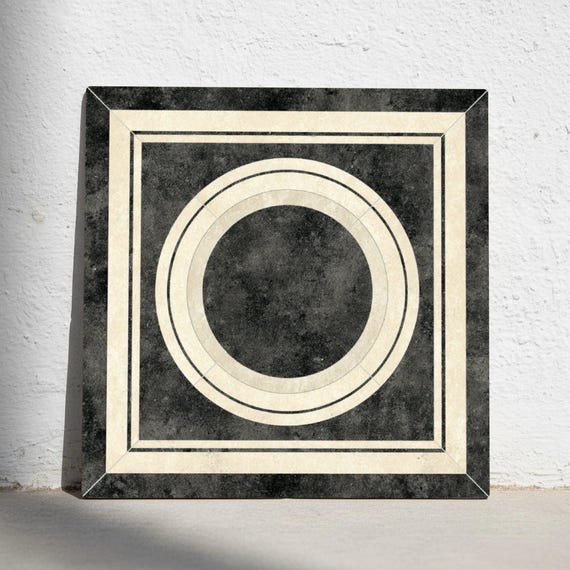 De lujo Monochrome — Azulejo decorativo de Cerámicas La Noria