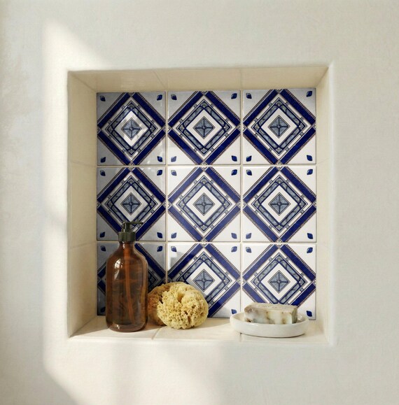 Cobalto estilo Monastic geometría — vista 4