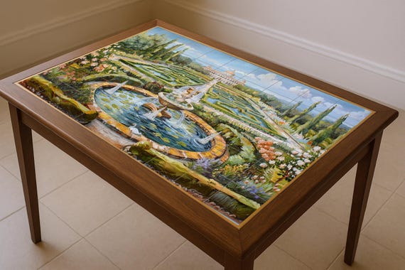 Mural de azulejos del jardín del palacio — vista 4