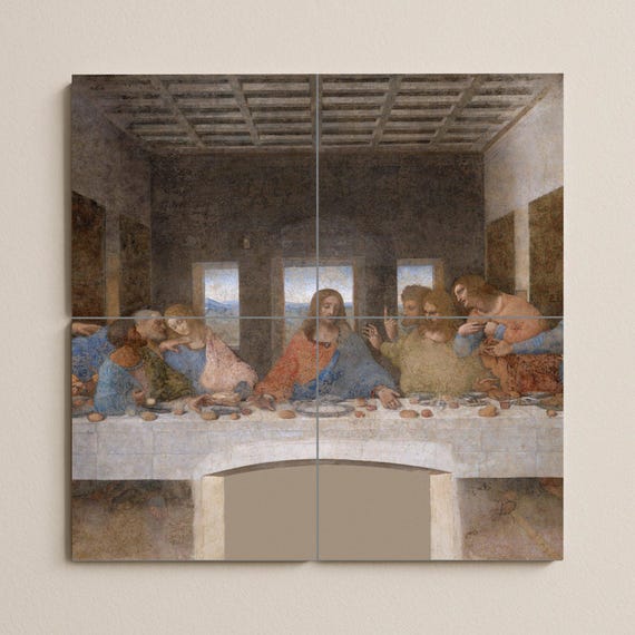 La Última Cena de Leonardo da Vinci — vista 4