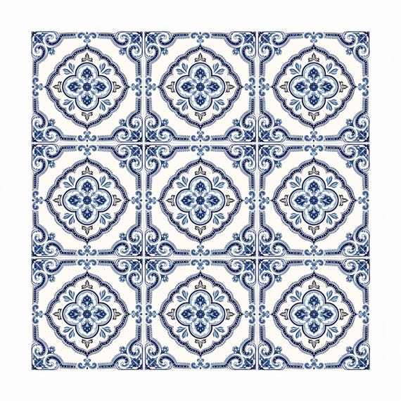 Galician azul y blanco