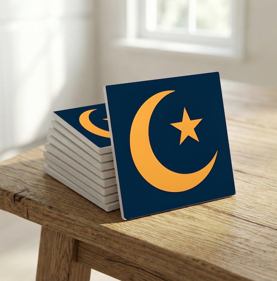Islamic Crescent luna y estrella — vista 3