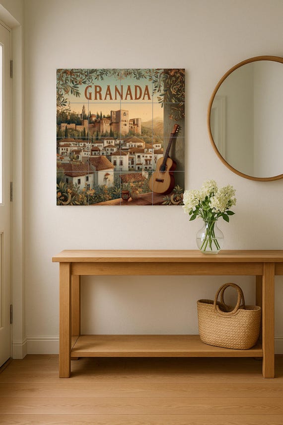 Mural de azulejos de Granada — vista 2