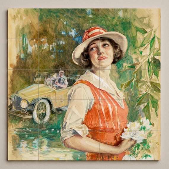 Mural romántico de los años 20 — vista 3