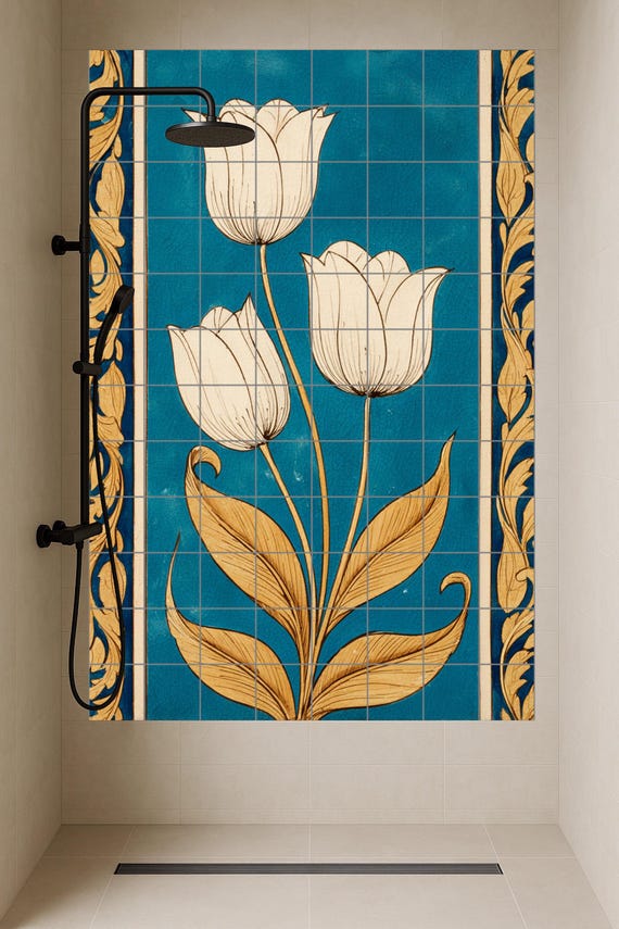 Armonía de Tulipanes Dorados
