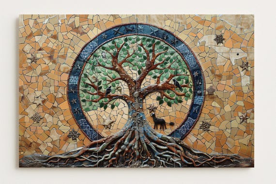 Mural del Árbol de la Vida — vista 2