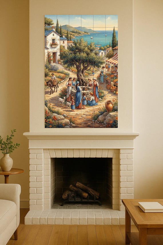 Pueblo mediterráneo — vista 2