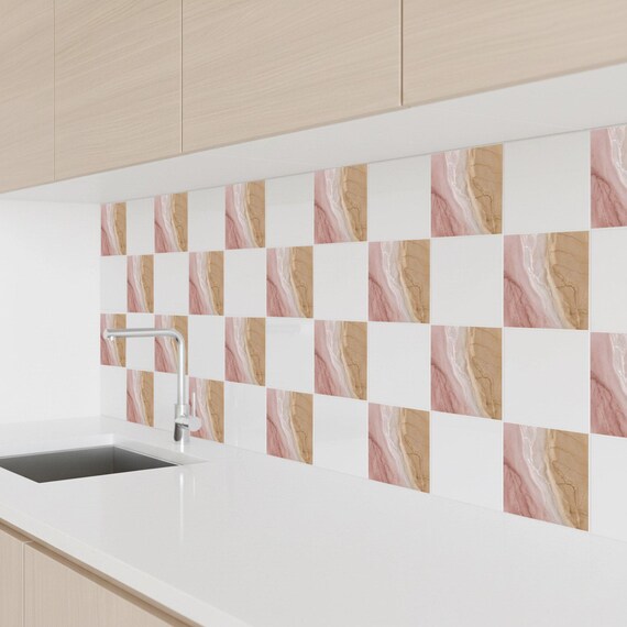 Blush mármol efecto — vista 2