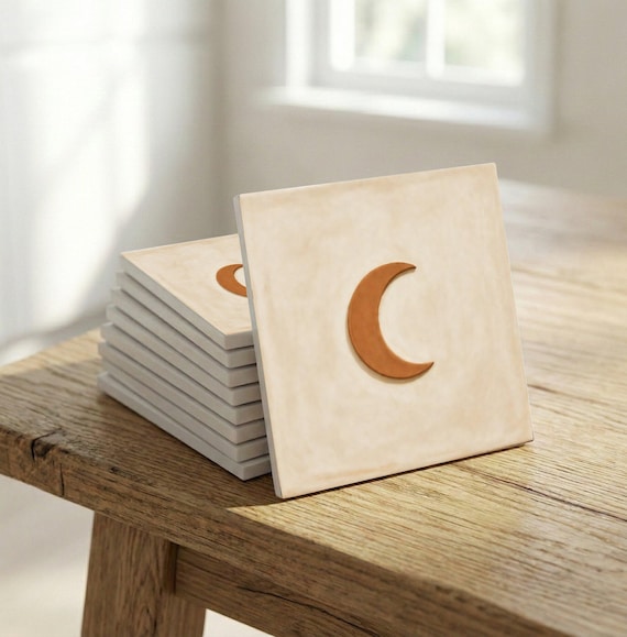 Crescent luna minimalista — vista 3