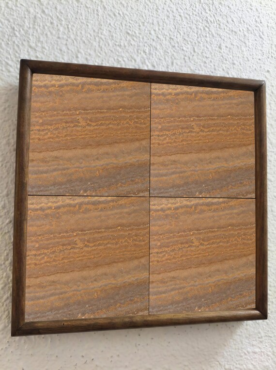 Brown Travertine efecto — vista 3