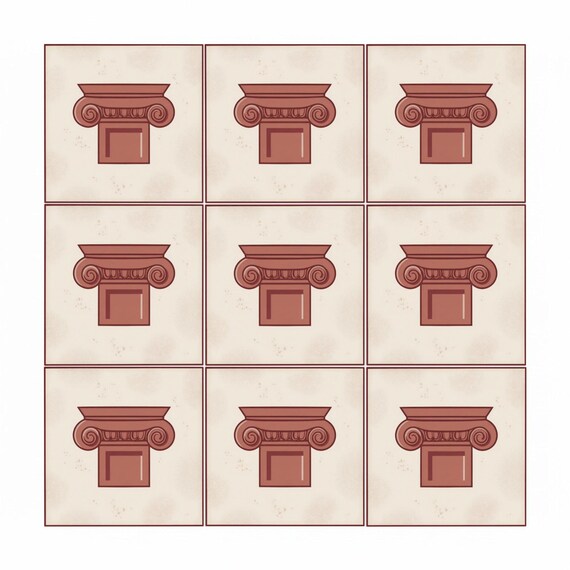 Columna Capital clásico — vista 3