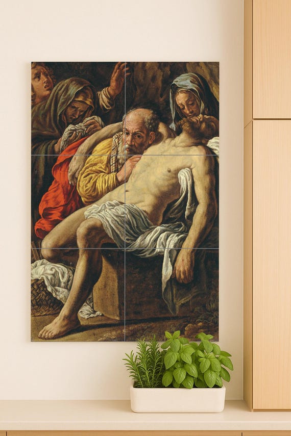 La lamentación sobre Cristo muerto de Andrea Mantegna — vista 3