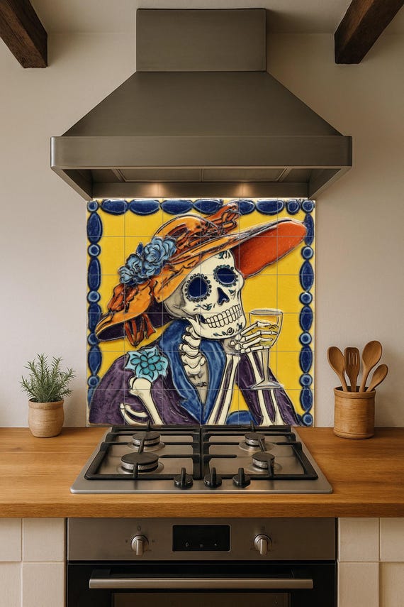 Mural de Azulejos La Catrina — vista 3