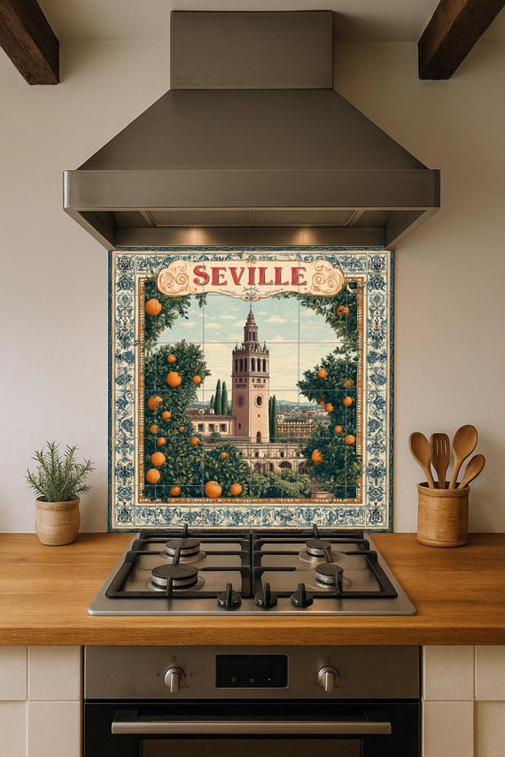 Mural de azulejos de Sevilla — vista 4