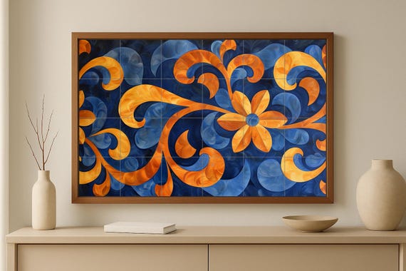 Mural floral