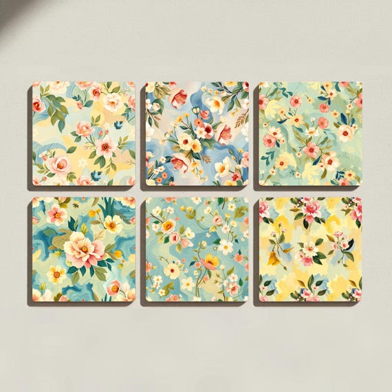 Diseño floral de acuarela — vista 4
