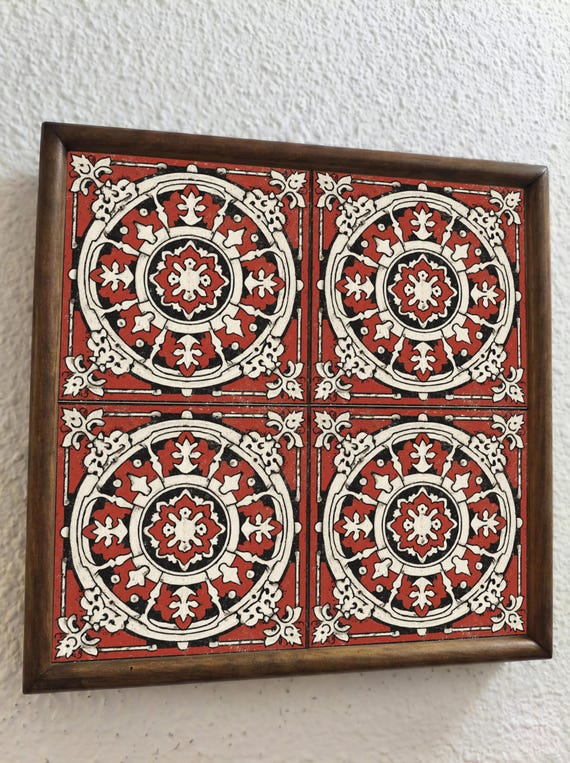 Red y negro vintage