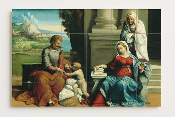 Mural de la Sagrada Familia — vista 3