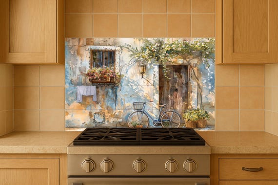 Mural de puerta provenzal — vista 4