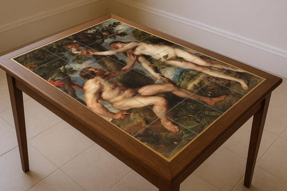 Mural de cerámica "La caída del hombre" — vista 3