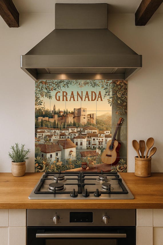 Mural de azulejos de Granada — vista 4