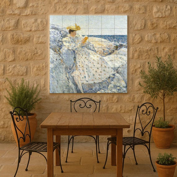Lector costero de Childe Hassam — vista 4