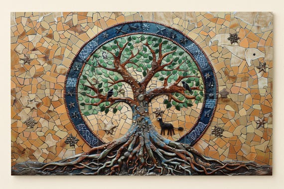 Mural del Árbol de la Vida — vista 3