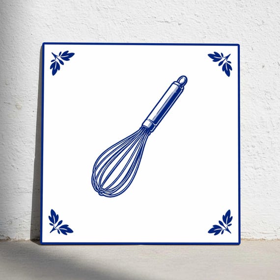 Whisk Set en azul de Delft