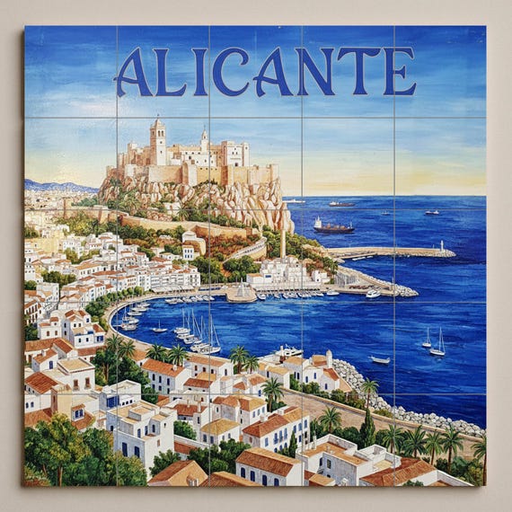 Mural Cerámico de Alicante — vista 3
