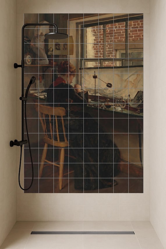 El Estudio — Mural cerámico de Cerámicas La Noria