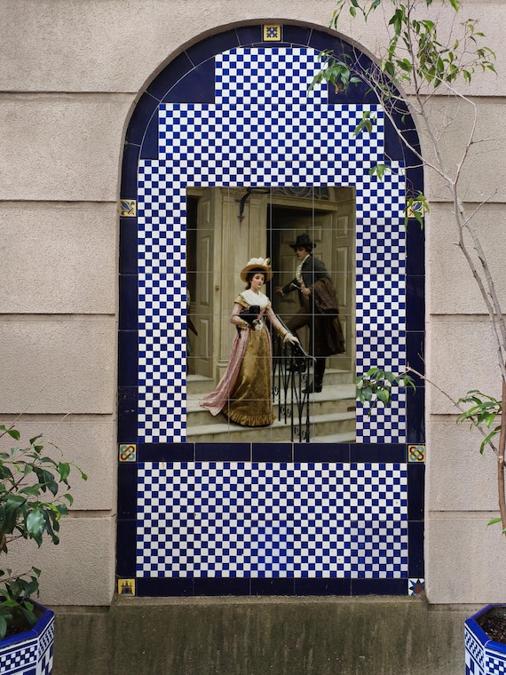 Escena victoriana romántica