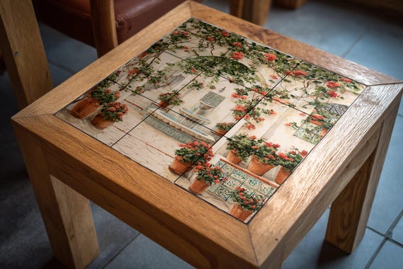 Mural de azulejos para patio andaluz — Mural cerámico de Cerámicas La Noria